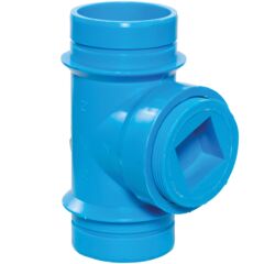 Product Image - Cleanout Tees Blueline FRPP NH - NH - Angle