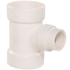 Product Image - Reducing Sanitary Tees Plenum Plus PVDF SF - Angle